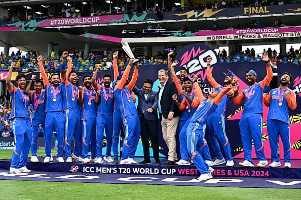 T20 celebration India Team